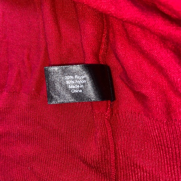 Lane Bryant Size 22/24 Red Cardigan - Picture 4 of 6